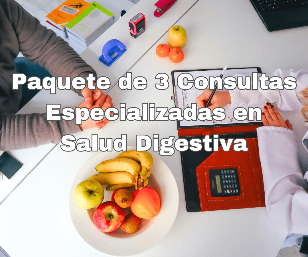 Paquete de 3 Consultas en Salud Digestiva